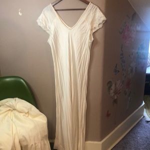 VGVC silk nightgown and housedress set. Sz XL.